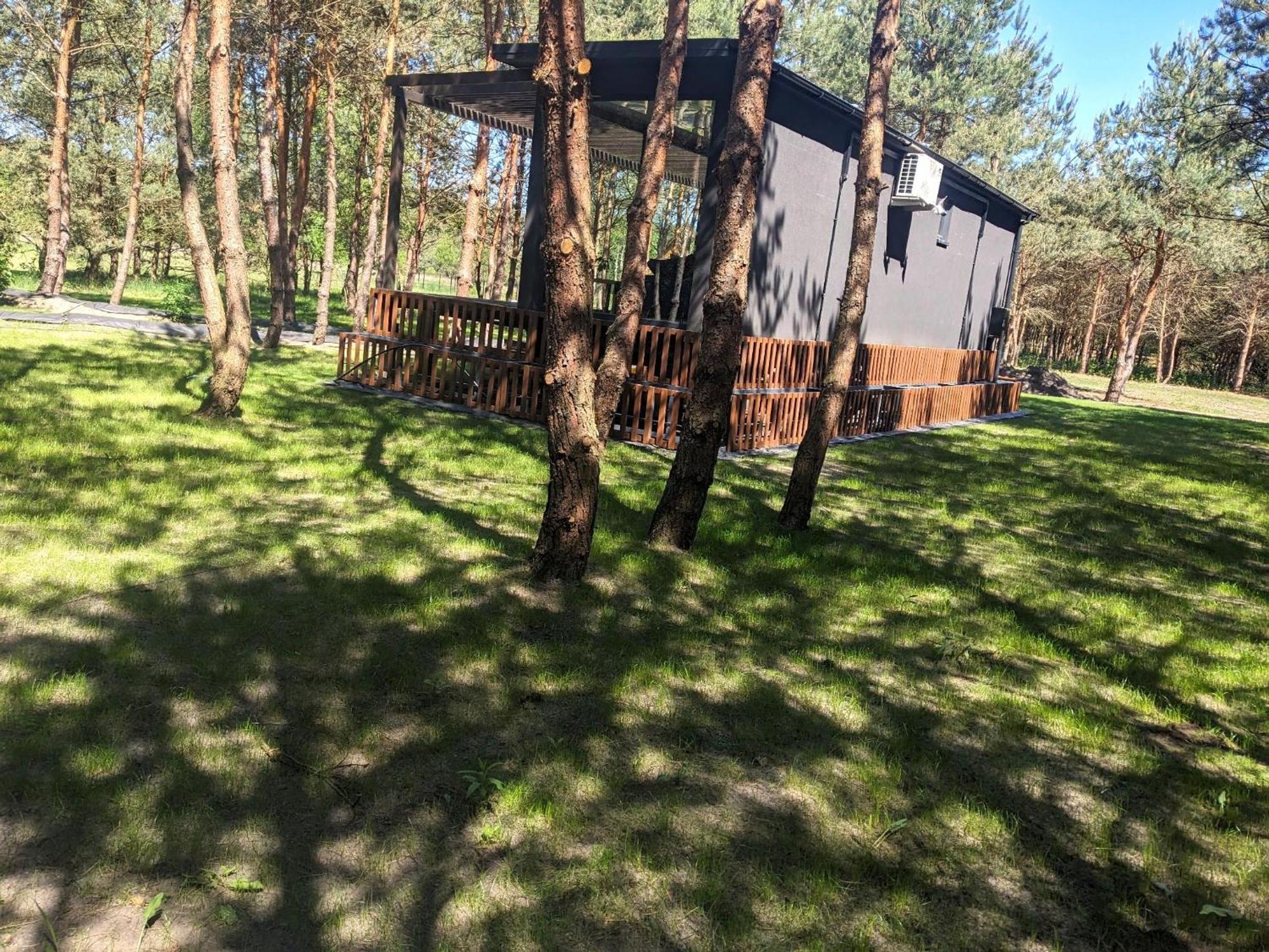 Przeszklony Tiny House W Lesie Apartment